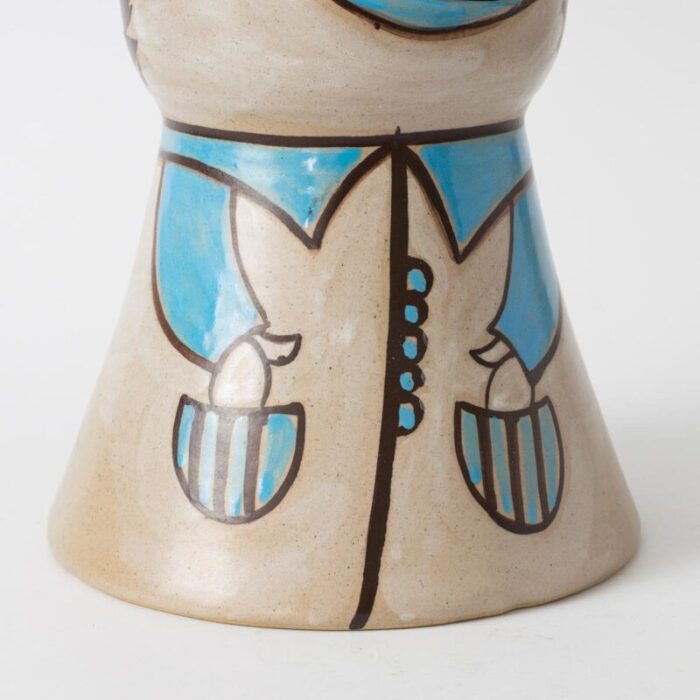 italian ceramic money box by romolo verzolini for studio errevi 1970s 4