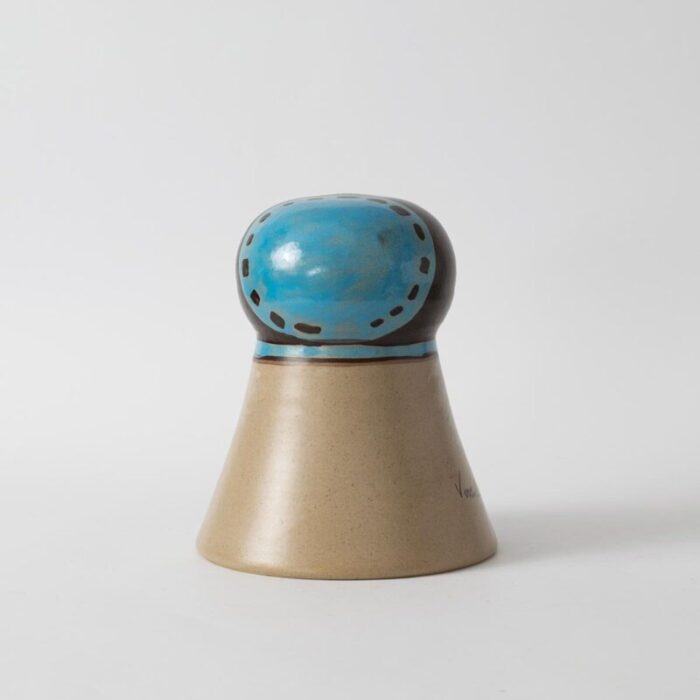 italian ceramic money box by romolo verzolini for studio errevi 1970s 7