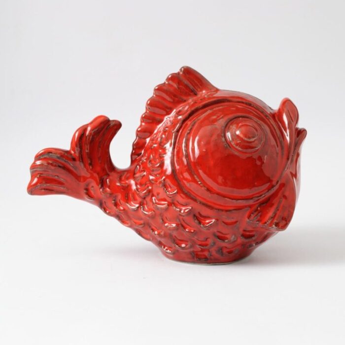 italian fish money box from italica ars 1970s 1