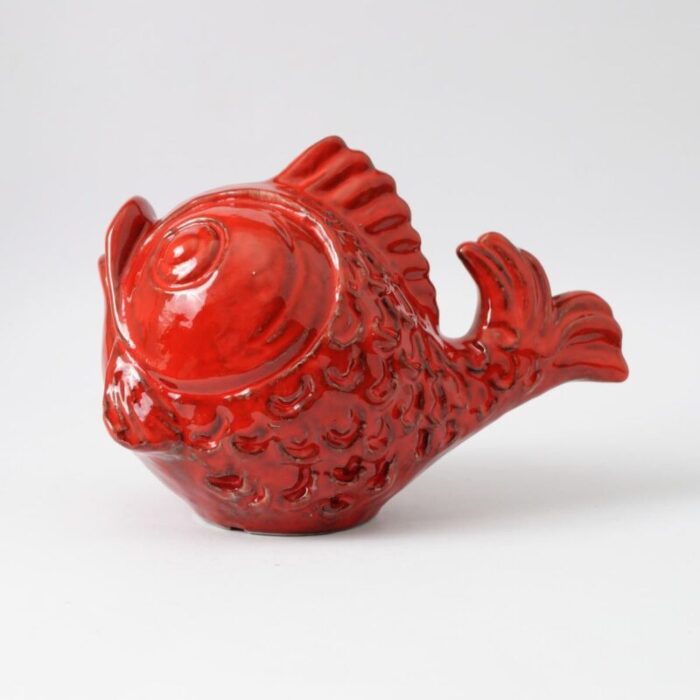 italian fish money box from italica ars 1970s 3