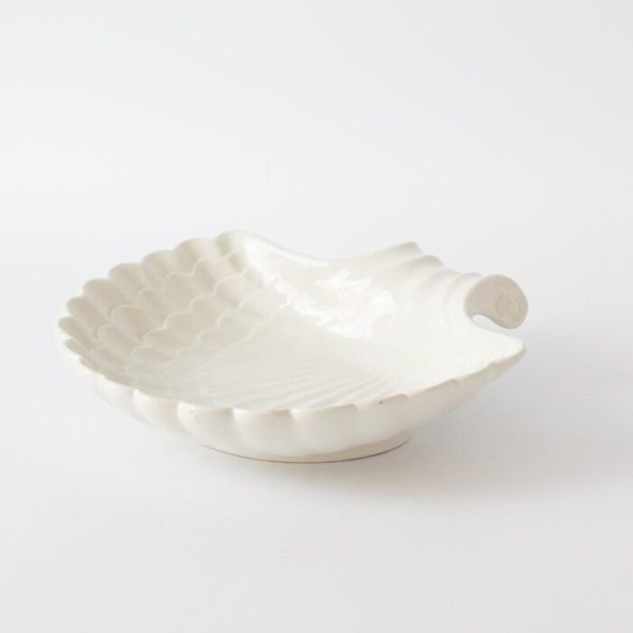 italian shell shaped bowl from bassano 1950s 2