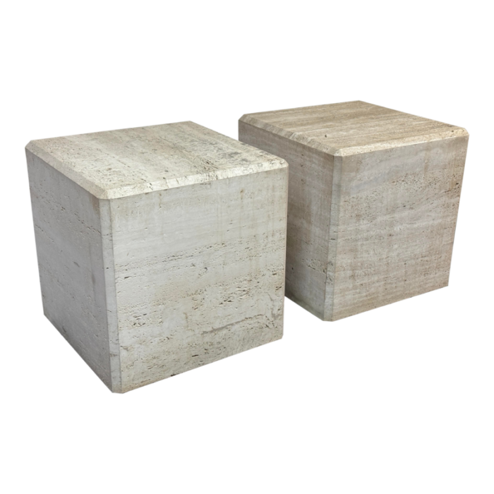 kreiss furniture limestone side tables a pair 1209