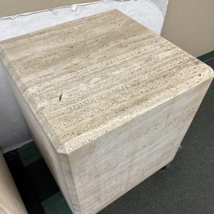 kreiss furniture limestone side tables a pair 5997