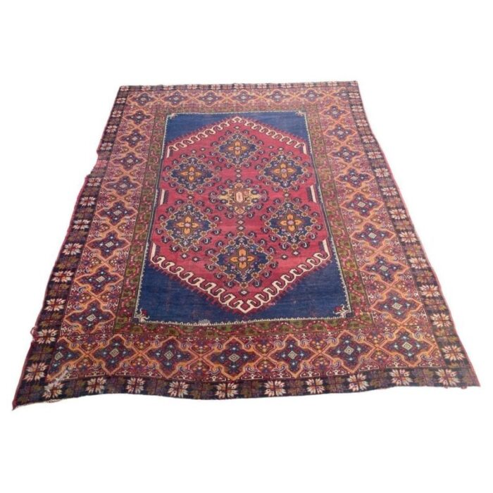 large antique moroccan rug 1