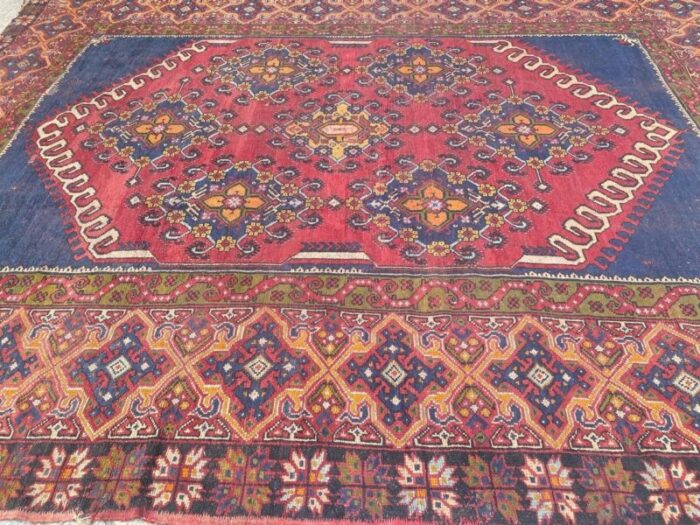 large antique moroccan rug 12