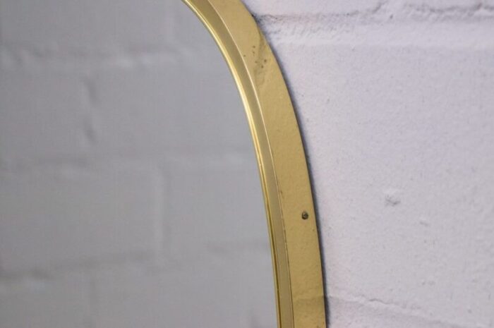 large german brass wall mirrors from gebrueder schoeninger munich 1950s set of 2 12