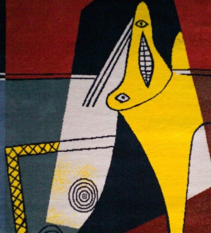 large la figura wool carpet in the style of picasso 2