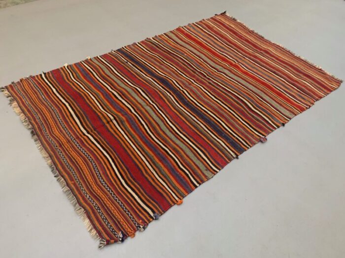 large vintage kelim rug 2