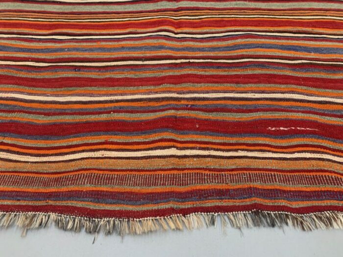 large vintage kelim rug 5