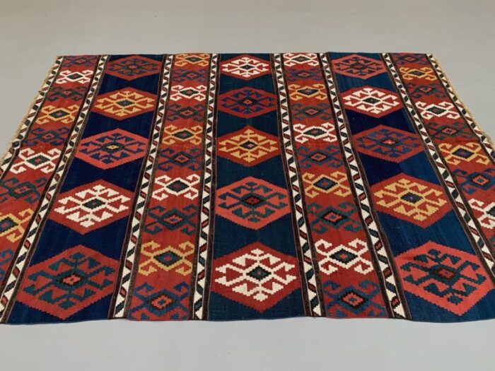 large vintage kilim rug 4