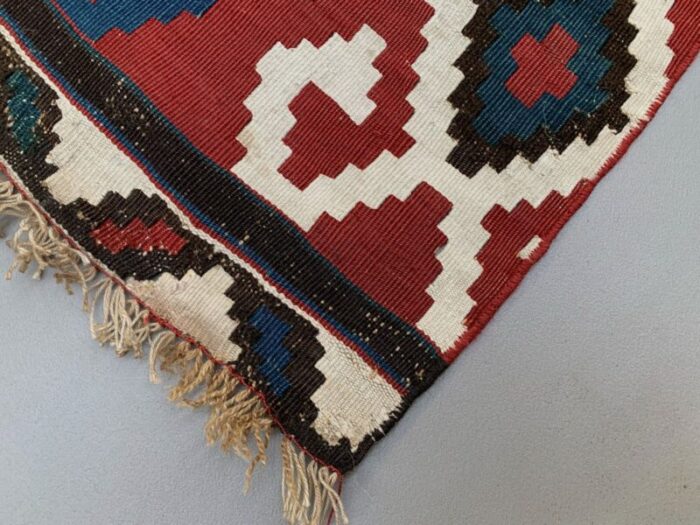 large vintage kilim rug 8