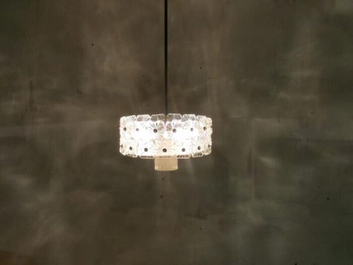 large vintage mid century ceiling light from lbl 1960s 4121