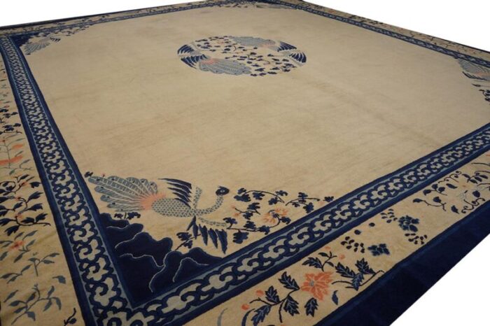 late 19th century chinese peking carpet 0023