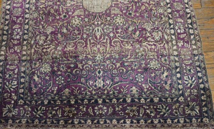 late 19th century persian silk kashan by kazan 1837