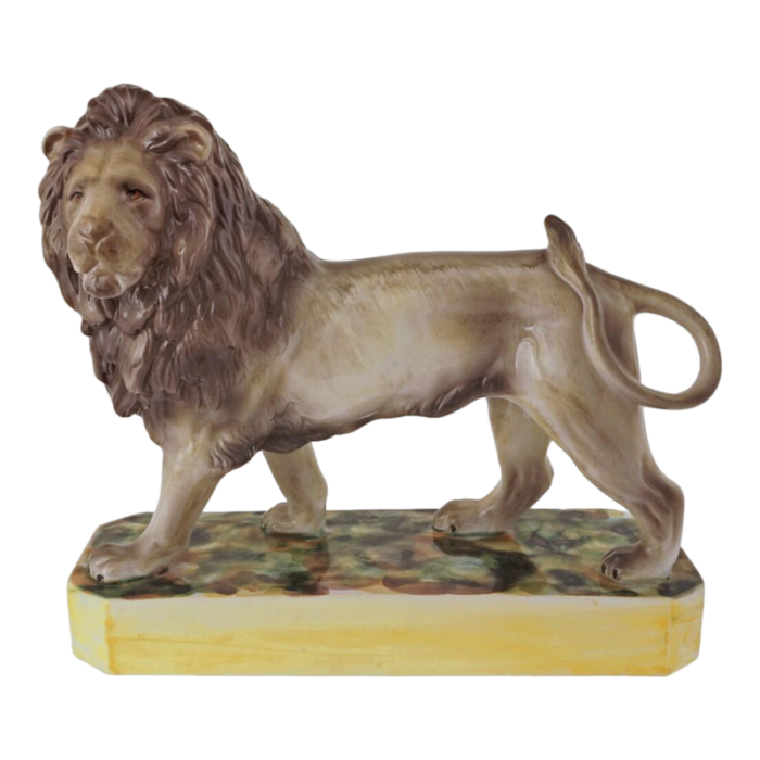 late 20th century lion figure mottahedeh italy 0130