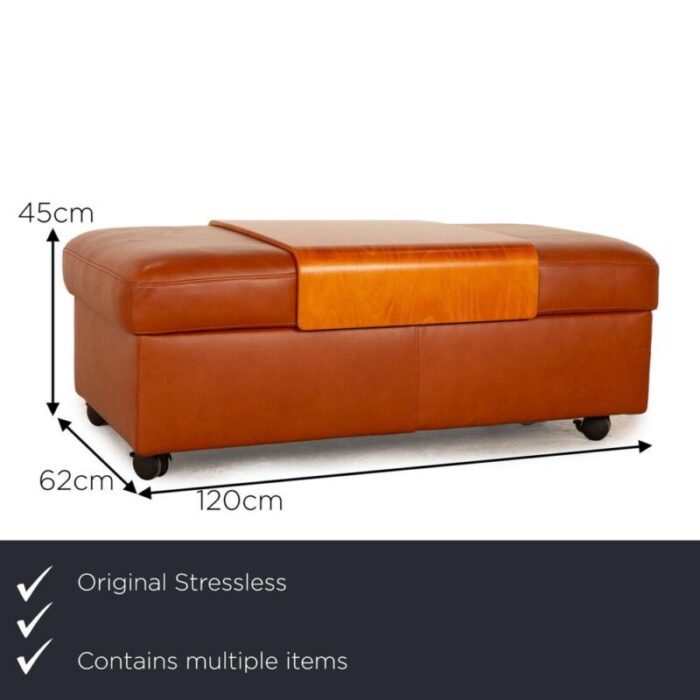 leather legend sofa set from stressless set of 2 0300