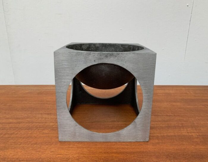 lorenzo burchiellaro mid century italian modernist cube sculpture 6