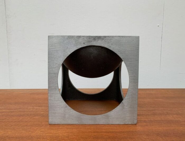 lorenzo burchiellaro mid century italian modernist cube sculpture 8