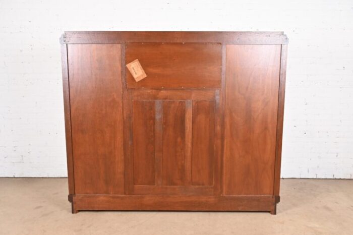 louis majorelle signed french art deco rosewood armoire dresser or bar cabinet newly restored 6028