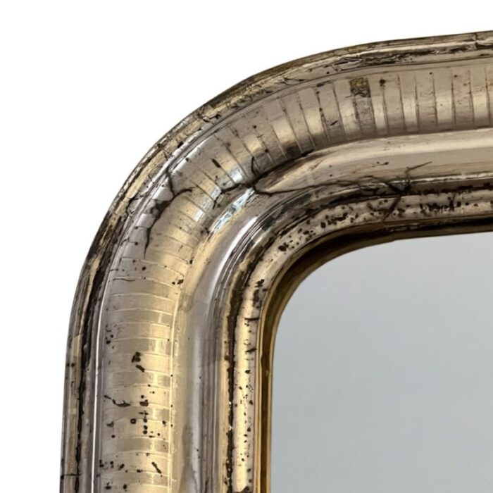 louis philippe silver leaf mirror 4