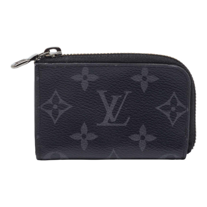 louis vuitton monogram eclipse canvas coin purse 3545