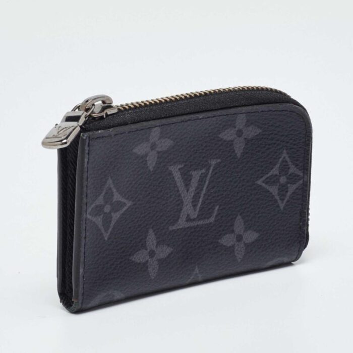 louis vuitton monogram eclipse canvas coin purse 5252