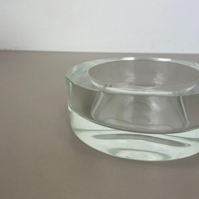 lucid bowl murano glass by seguso vetri d arte italy 1970 5