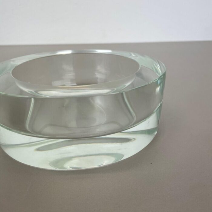 lucid bowl murano glass by seguso vetri d arte italy 1970 6