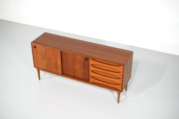 medium sized wooden sideboard 1960s 3170