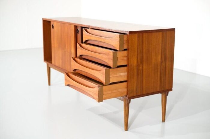 medium sized wooden sideboard 1960s 5003