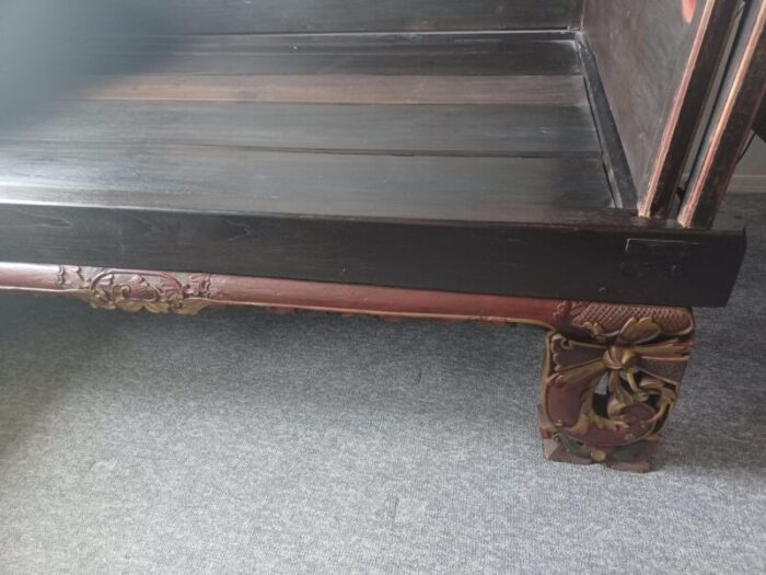 mid 18th century chinese vintage wedding bed 8077