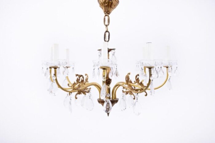 mid 20th century chandelier northern europe 1950s 0539