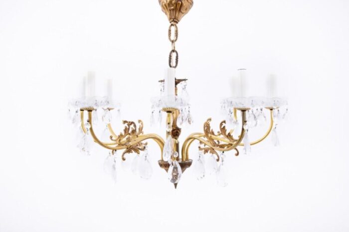 mid 20th century chandelier northern europe 1950s 5881