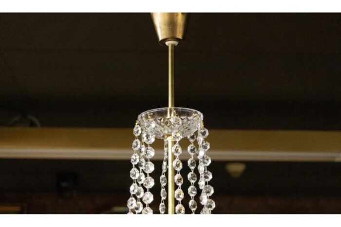 mid 20th century crystal chandelier western europe 1950s 2015