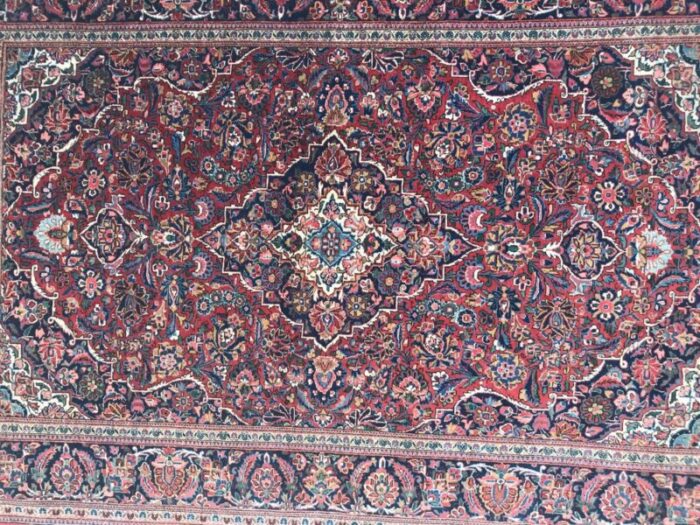 mid 20th century kashan rug 2