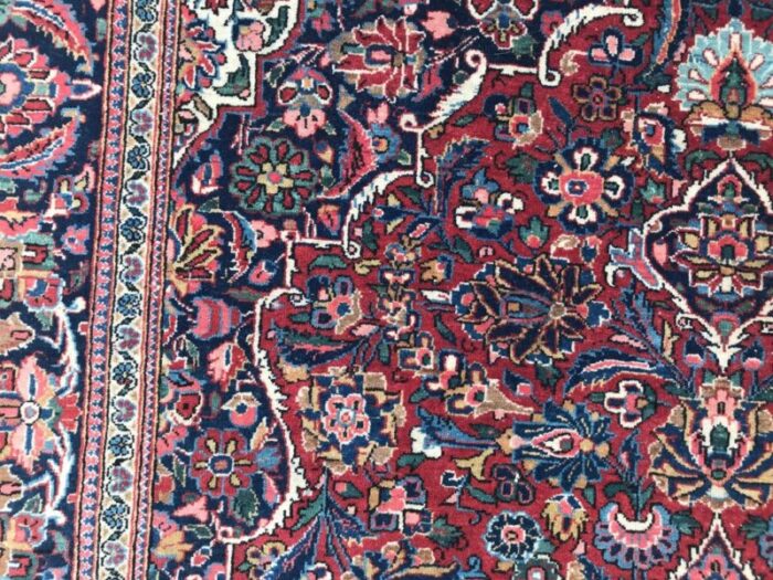 mid 20th century kashan rug 7