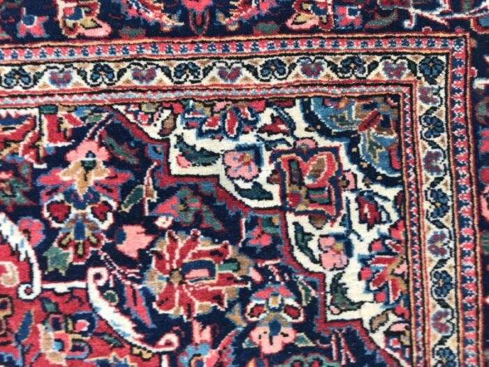 mid 20th century kashan rug 8