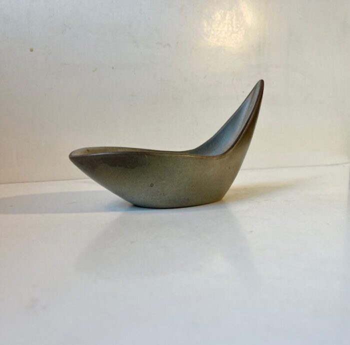 mid century ceramic bowl by rene maurel for vallauris school 1950s 2