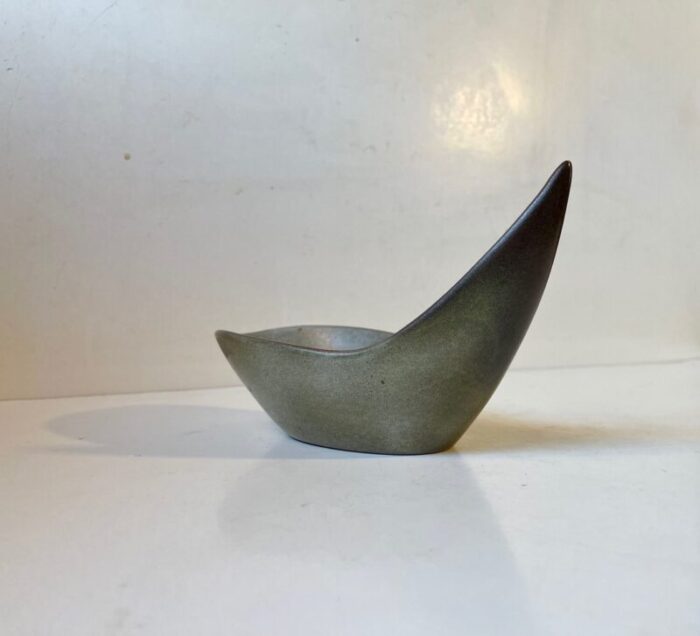 mid century ceramic bowl by rene maurel for vallauris school 1950s 7