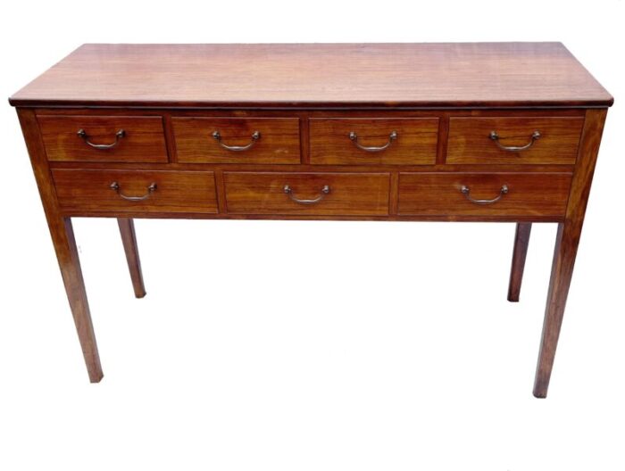 mid century danish brazilian rosewood console table by frode holm for illums bolighus 1950s 0476