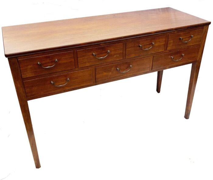 mid century danish brazilian rosewood console table by frode holm for illums bolighus 1950s 8387