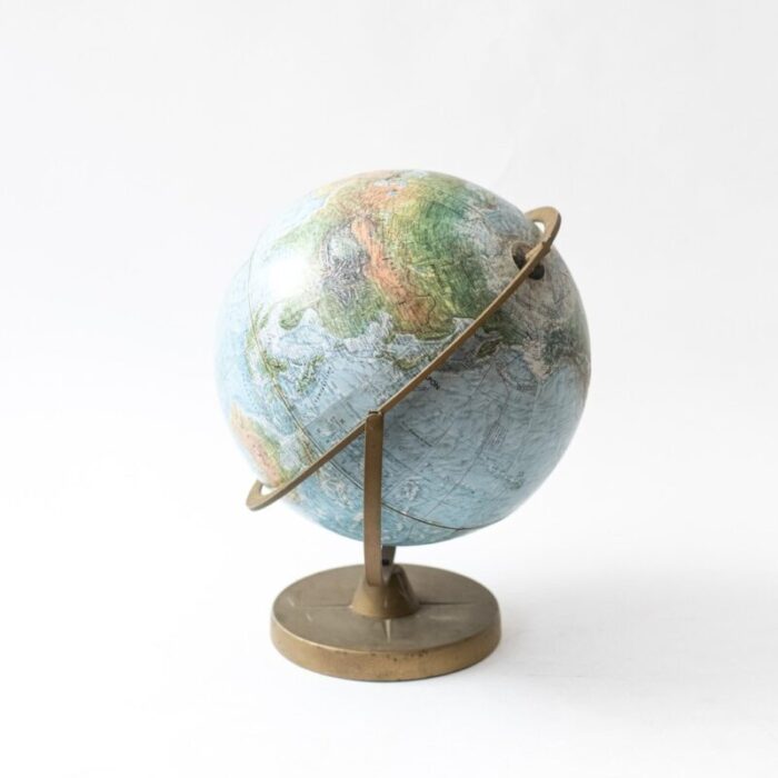 mid century globe 1970s 7