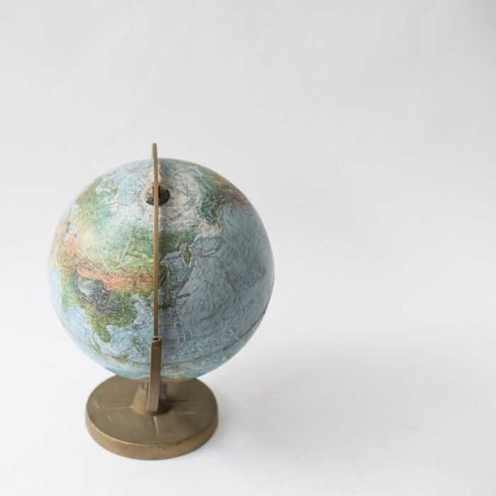 mid century globe 1970s 9