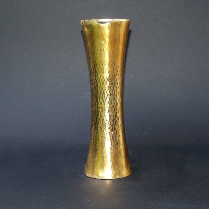 mid century golden vase from zanetto 3