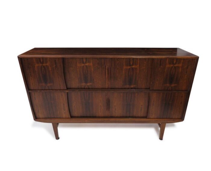 mid century johannes andersen danish high sideboard of brazilian rosewood 6135