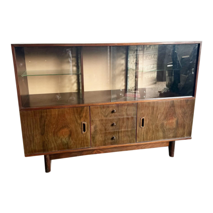 mid century modern display cabinet 3704