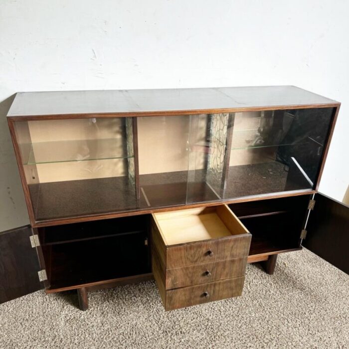 mid century modern display cabinet 5143