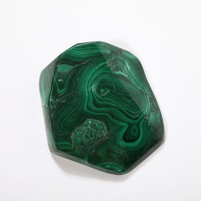 mid century modernist malachite bowlashtray 2364