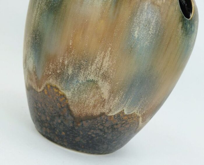 mid century organic ceramic model no 052 22 vase from duemler broaden 3