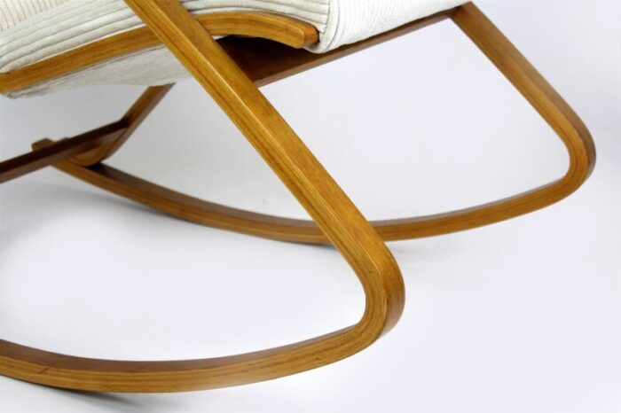 mid century plywood rocking chair by ludvik volak for drevopodnik holesov 1960s 4971